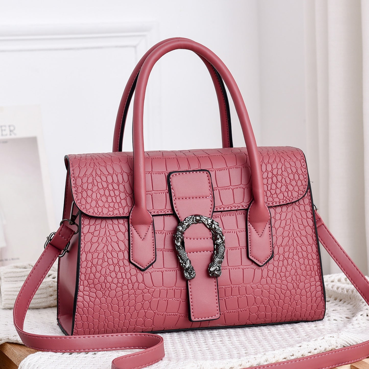 Korean Fashion Women's Bags Shoulder Diagonal Tote