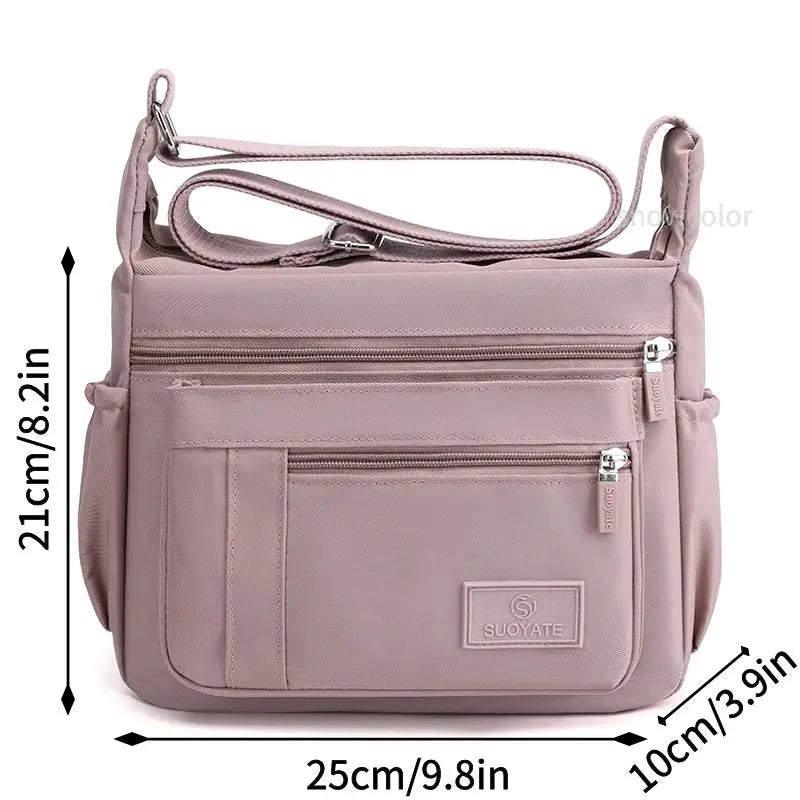 Women Messenger Bags Waterproof Nylon Ladies Handbag