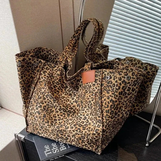 Leopard Pattern Tote Bag